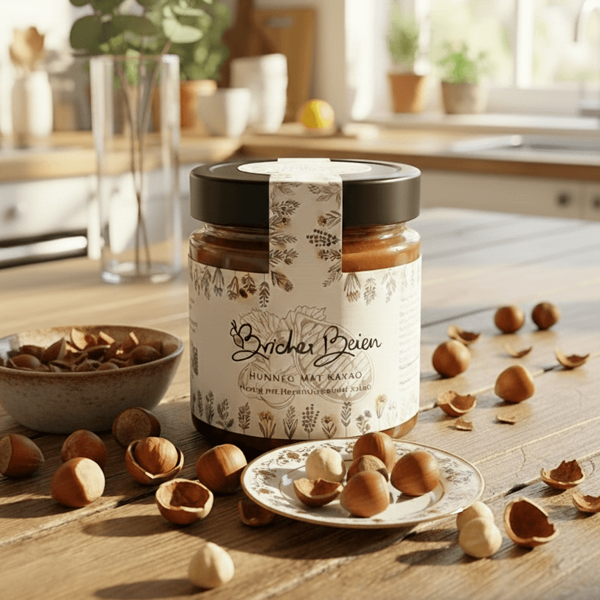 Honig mit Haselnüssen 500g